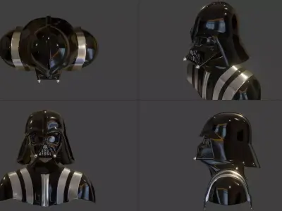 DART VADER 3D model
