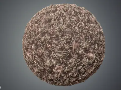 Stylized Dirt Vol 13  - Hand Painted Texture Texture