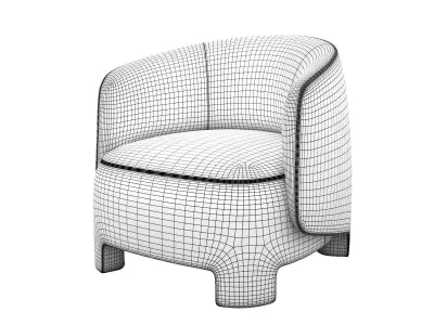 Taru Armchair 3D model