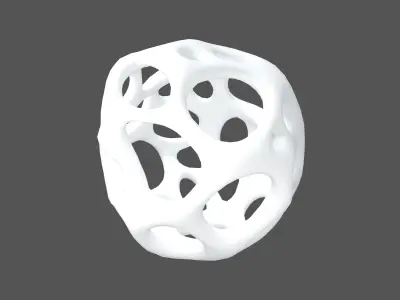 Abstract Shape v19 002 Low-poly 3D model