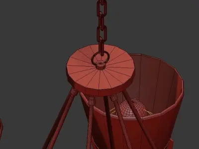 Patmos Chandelier 3D model