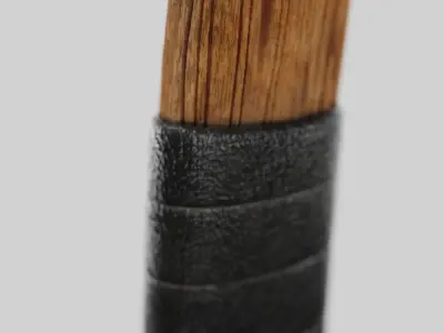 Axe worn 3D model