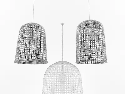 Decorative luminaires for indoor and outdoor lighting 3D model