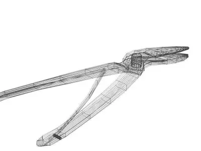 Medical Equipment Bandage Cutter 3D model