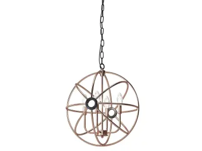 Ironclad Industrial-Style 4 Light 3D model