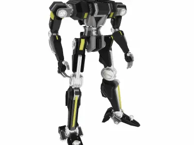 Robot HT 001 3D model