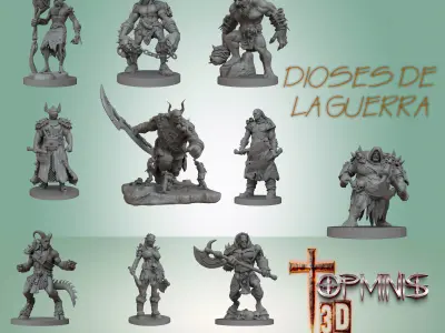 TABLETOP GAMES CHARACTERS 3D print model