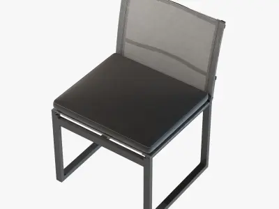 AEGEAN ALUMINUM SIDE CHAIR by restoration hardware 3D model