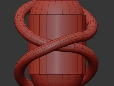 Curli 3D model