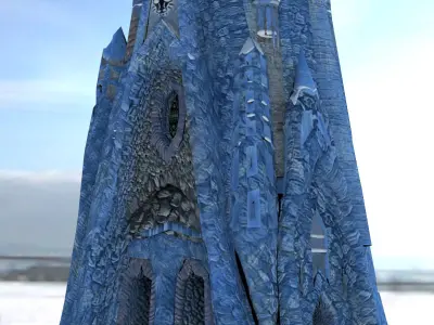Ice Castle 3D model