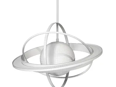 Planetary Ceiling Lamp 3D model