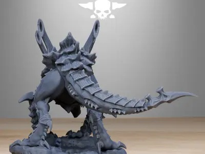 Xenarid Predator 3D print model