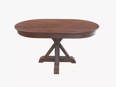 Dining table Low-poly 3D model get