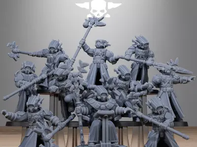 Tarion Priests 3D print model