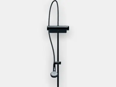 BROGRUND Shower Shower Set with Thermal Mixer Low-poly 3D model