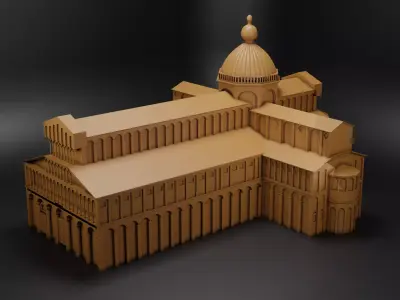 Cattedrale di Pisa  3D print model