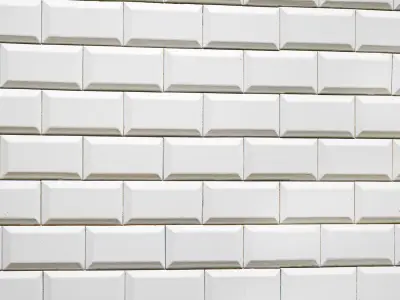 Tile black and white 3D model