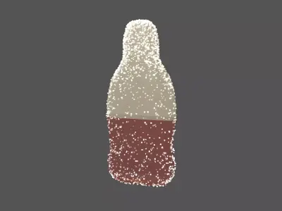 Cola Candy V2 001 Low-poly 3D model