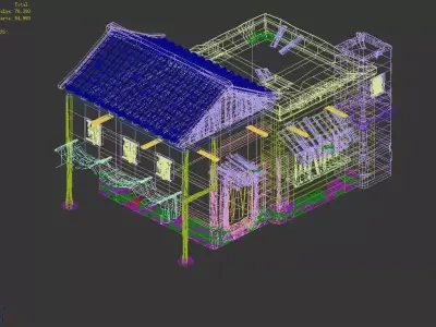 Blacksmith Shop - House 71 3D model