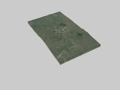 Blantyre City Low-poly 3D model