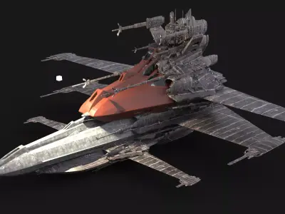 Spaceship Grand reaper class  3D model