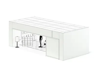 Music Gadgets Store 3D Model 3D model