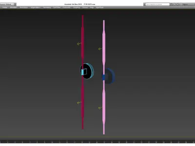 Reed Wall Light - Tom Kirk Lighting 3D model