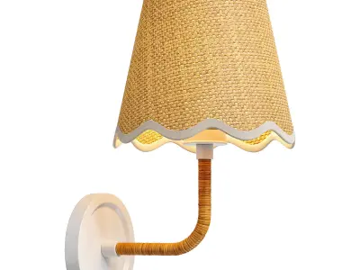 Serena and Lily sconce Larkspur 3D model