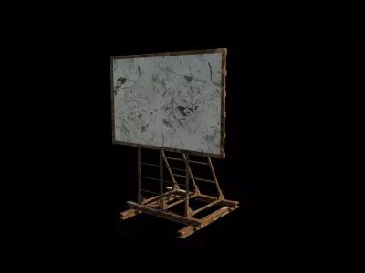  Billboard 3D model