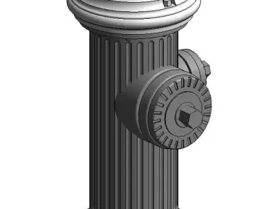 NYC FIRE HYDRANT 3D model