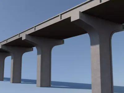 Bridge 3D model