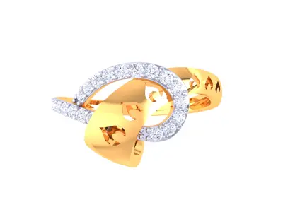  Women Ring MTL 3dm STL OBJ FBX Details 3D print model 88