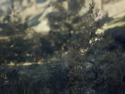 Pine Forest 64 Assets Low-poly 3D model