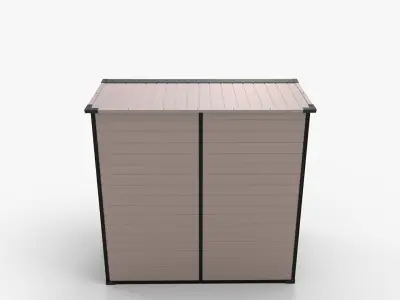 Keter Manor Apex Outdoor Garden Storage Shed 3D model
