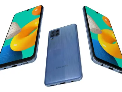 Samsung Galaxy M32 Light Blue 3D model