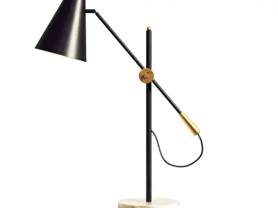 desk lamp 001 3D model