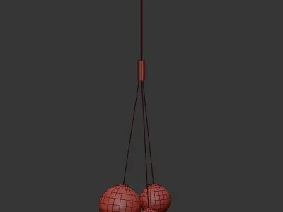 Random LED 3D model