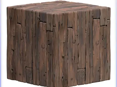 Stylized Wood Floor Seamless Texture Texture 10
