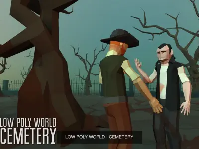 Big package of 10 Low poly worlds