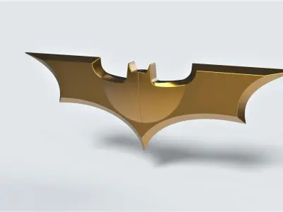 Batarang from the movie Dark Knight 3D print model