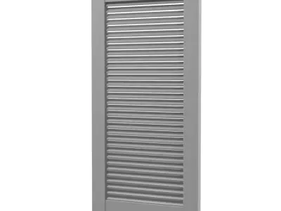 louver window persiana blind low poly Low-poly 3D model