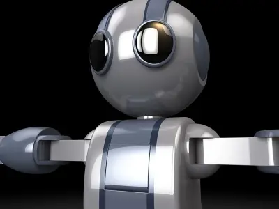 Robot 1 lego 3D model