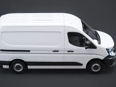 Renault Master 2025 3D model purchase