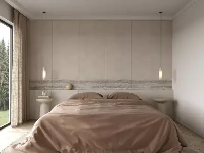 Bedroom 3D model 17