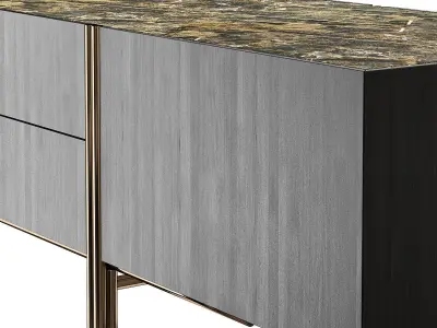 CABINET EDGE TV Low-poly 3D model
