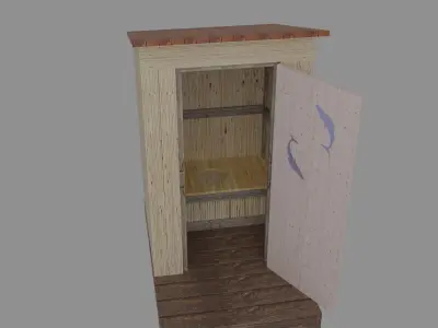 Outhouse 3D model