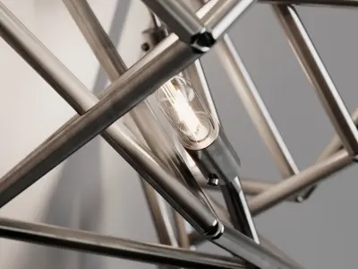 Etoile Wall Sconce by Christian Lava for Terzani 3D model