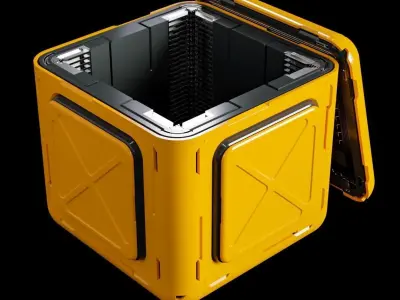 Sci-Fi Blocks Kit-Bash Set 3D model