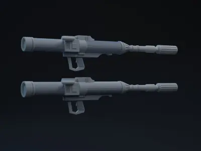 Doom Clone Accessories One-Twelfth Scale Printable Parts 3D print model