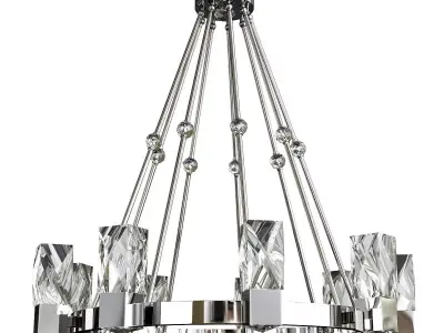 EMPIRE LARGE CHANDELIER Low-poly 3D model